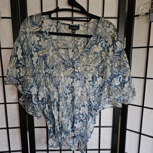 Witchery Silk Sheer Top